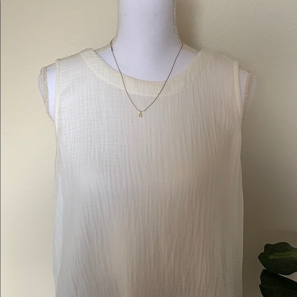 Off white tank - Picture 3 of 7